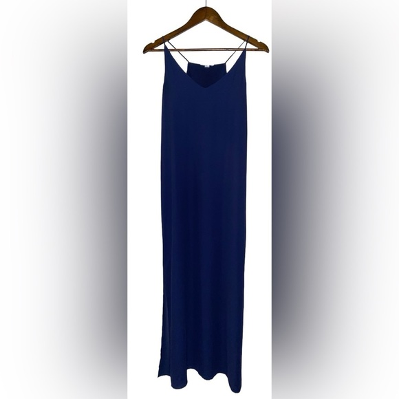 Katherine Barclay Montreal Women Blue Maxi Dress Size 0‎ Evening Cocktail Party - Picture 1 of 8